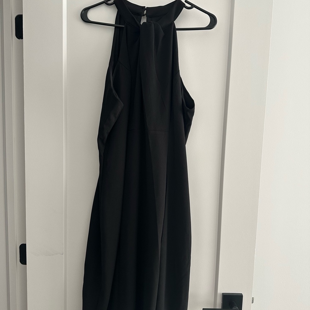 Julia Jordan Black Halter Dress